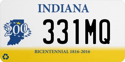 IN license plate 331MQ