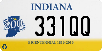 IN license plate 331QQ