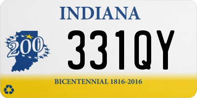 IN license plate 331QY