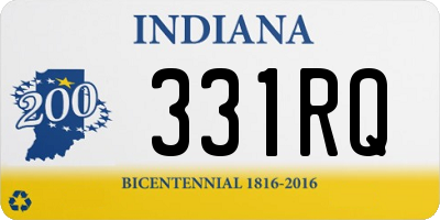 IN license plate 331RQ