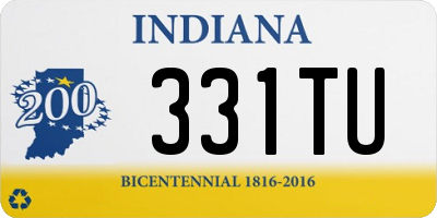 IN license plate 331TU