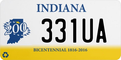 IN license plate 331UA