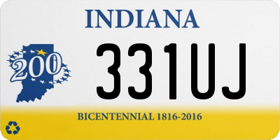 IN license plate 331UJ