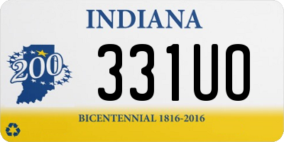IN license plate 331UO