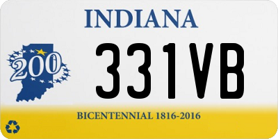 IN license plate 331VB