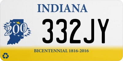 IN license plate 332JY