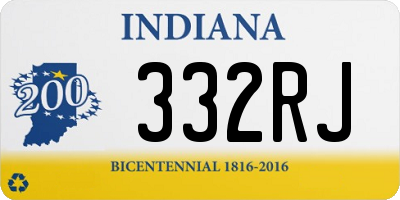 IN license plate 332RJ