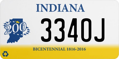 IN license plate 334OJ