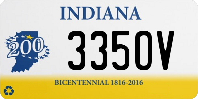 IN license plate 335OV