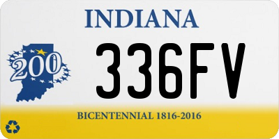 IN license plate 336FV