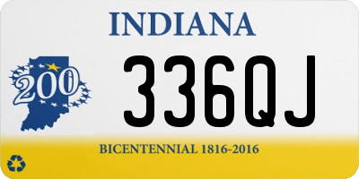 IN license plate 336QJ