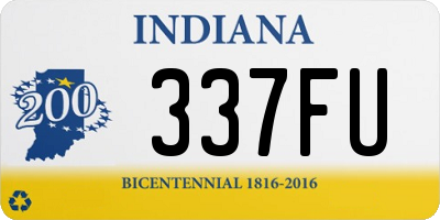 IN license plate 337FU