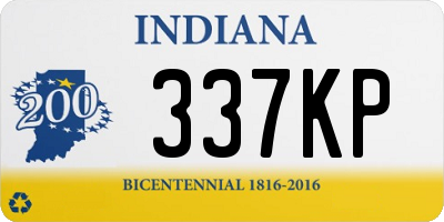 IN license plate 337KP