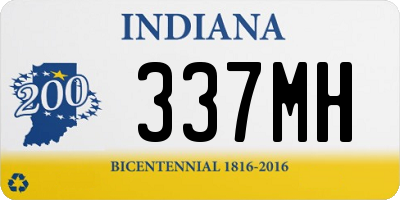 IN license plate 337MH