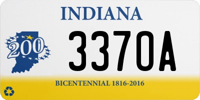 IN license plate 337OA