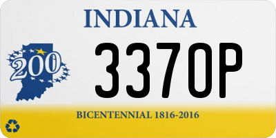 IN license plate 337OP