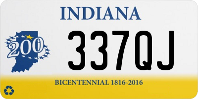 IN license plate 337QJ