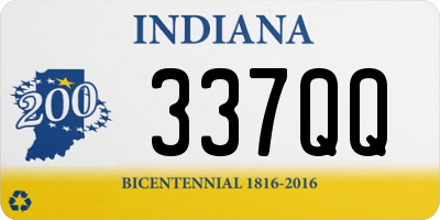 IN license plate 337QQ