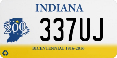 IN license plate 337UJ