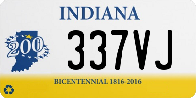 IN license plate 337VJ