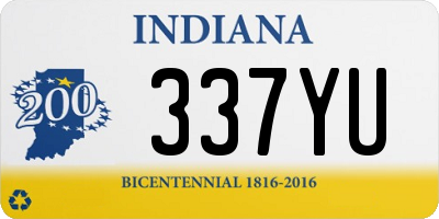 IN license plate 337YU