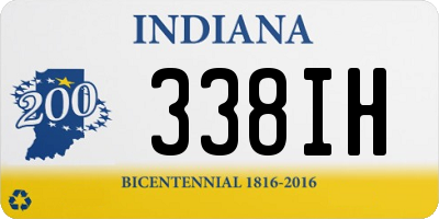 IN license plate 338IH