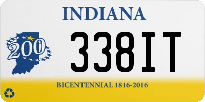 IN license plate 338IT