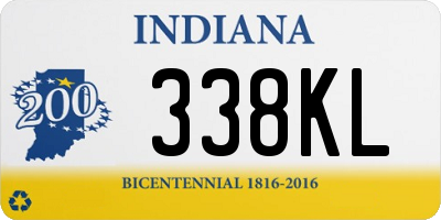 IN license plate 338KL