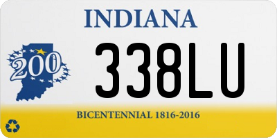 IN license plate 338LU