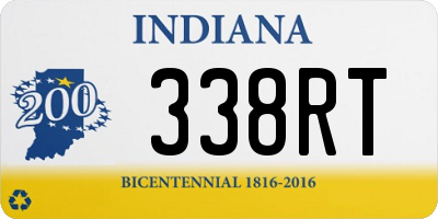 IN license plate 338RT