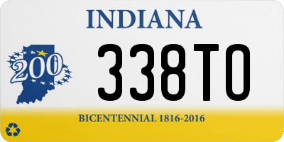 IN license plate 338TO