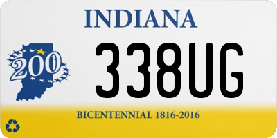 IN license plate 338UG