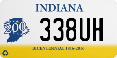 IN license plate 338UH