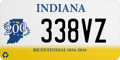 IN license plate 338VZ