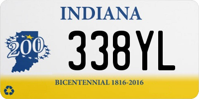 IN license plate 338YL