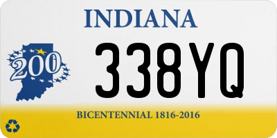 IN license plate 338YQ