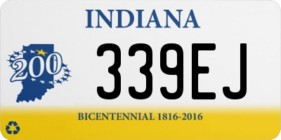 IN license plate 339EJ