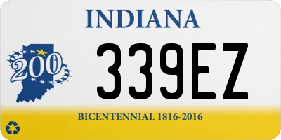 IN license plate 339EZ