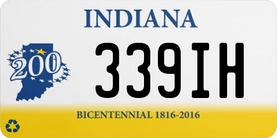 IN license plate 339IH