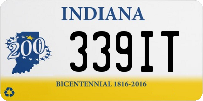 IN license plate 339IT