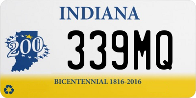 IN license plate 339MQ