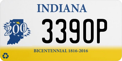 IN license plate 339OP