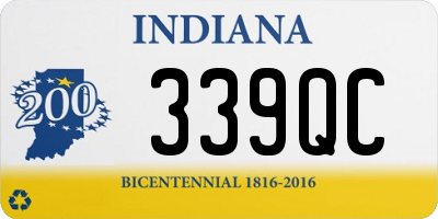 IN license plate 339QC