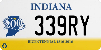 IN license plate 339RY