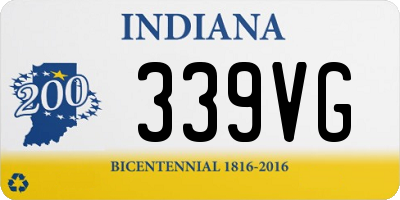 IN license plate 339VG