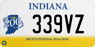 IN license plate 339VZ