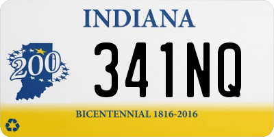 IN license plate 341NQ