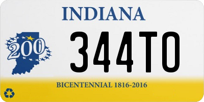 IN license plate 344TO