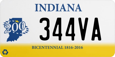 IN license plate 344VA