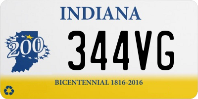 IN license plate 344VG